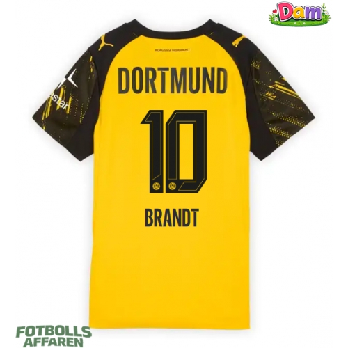 Borussia Dortmund Julian Brandt #10 Hemmatröja Kvinnor 2025-26 Kortärmad